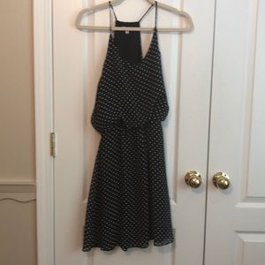 Amber Blue polka dot dress